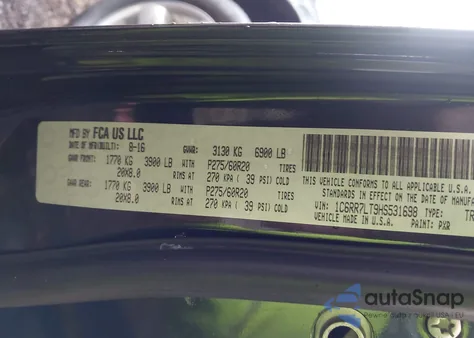 2017 Ram 1500 Big Horn 4X4 5'7 Box from USA, damaged, VIN 1C6RR7LT9HS531698